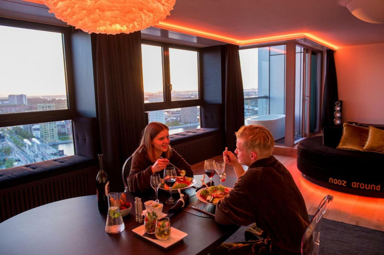 Apartmán Exclusieve Prive Wellness Penthouse Skynooz Antverpy Exteriér fotografie
