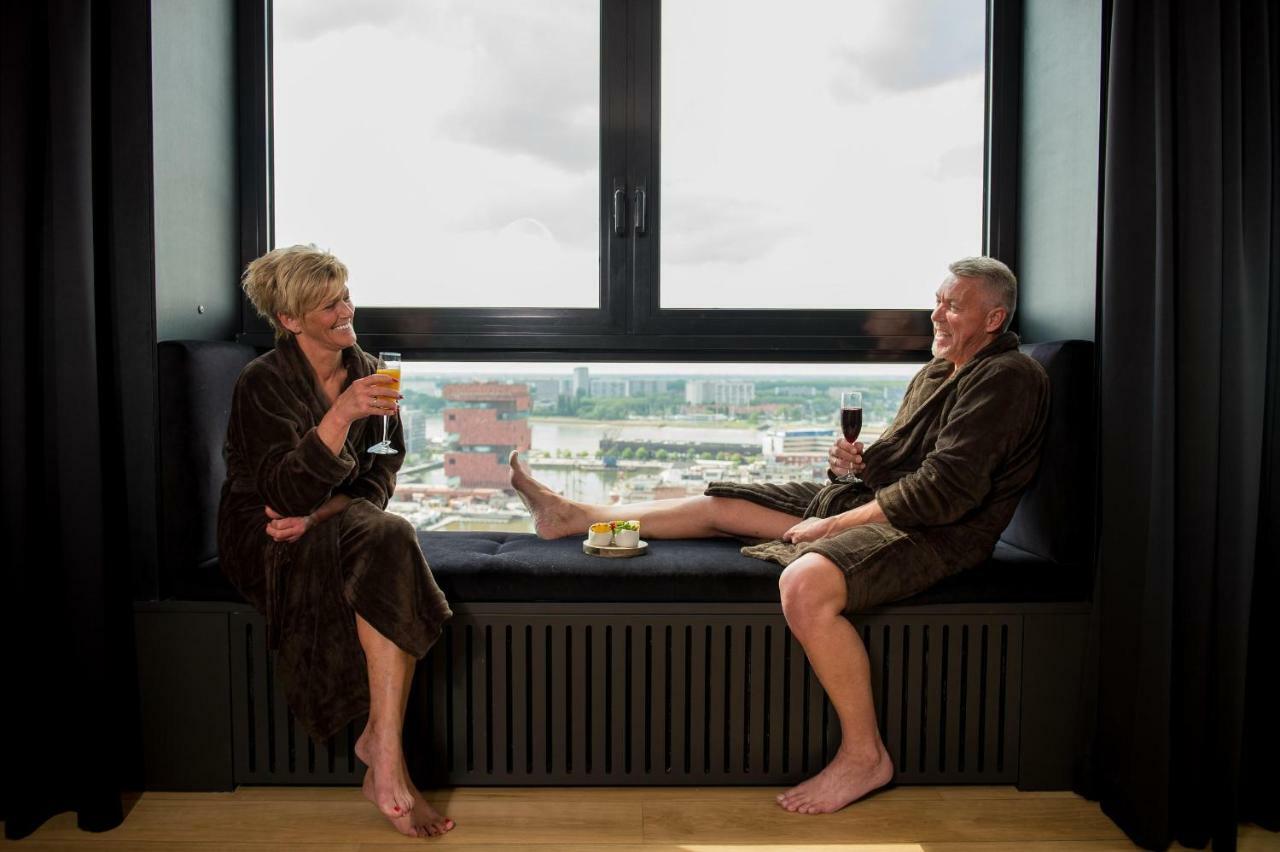 Apartmán Exclusieve Prive Wellness Penthouse Skynooz Antverpy Exteriér fotografie